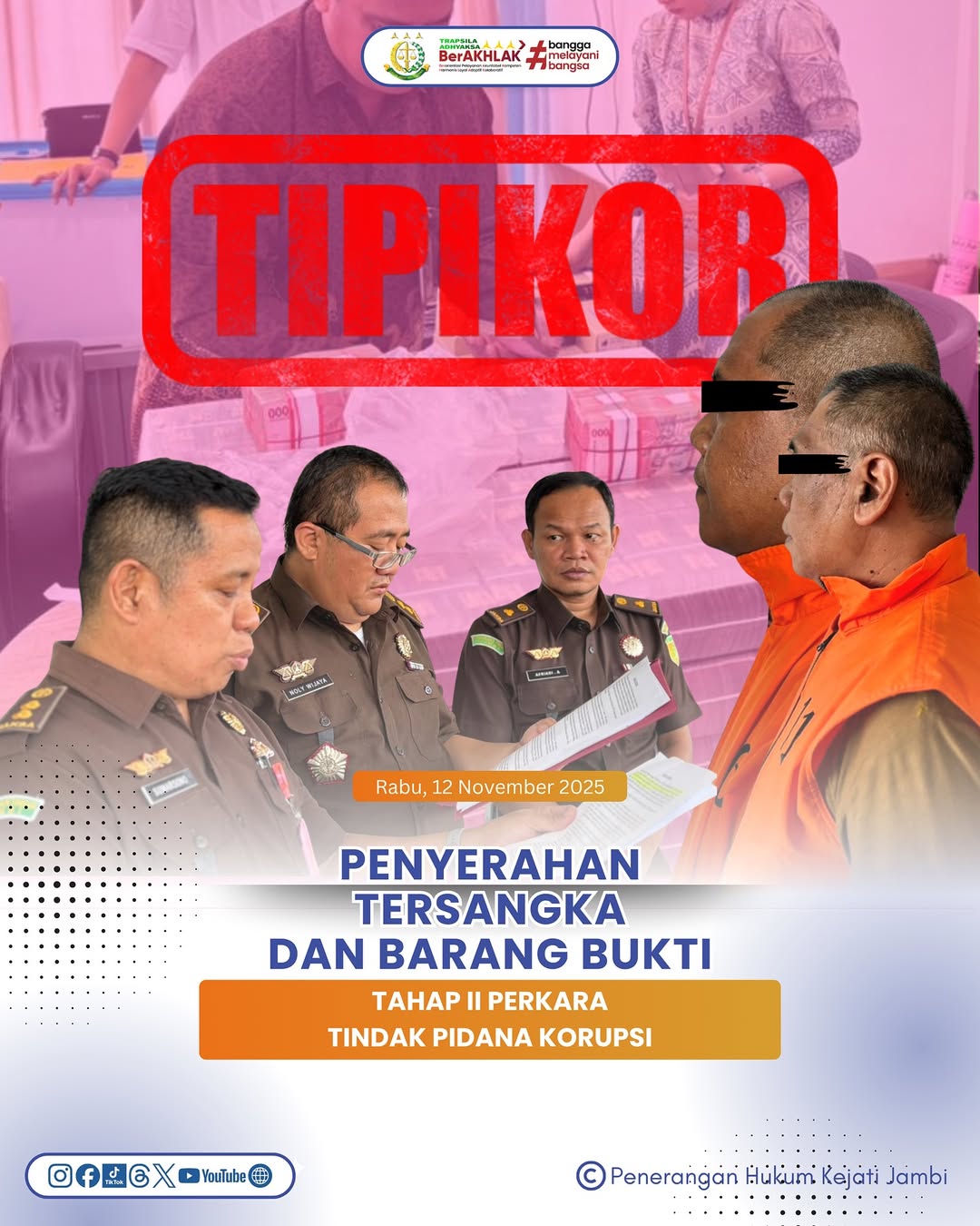 Penyerahan Barang bukti Pidana Umum